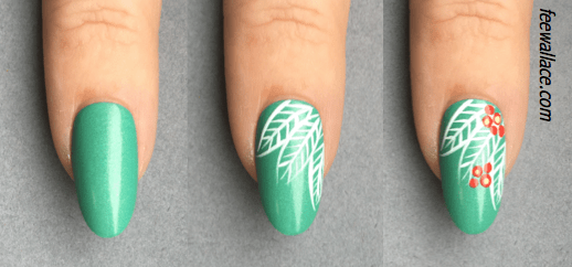 nail art design My Maxi Dress with CND Creative Play by Fee Wallace