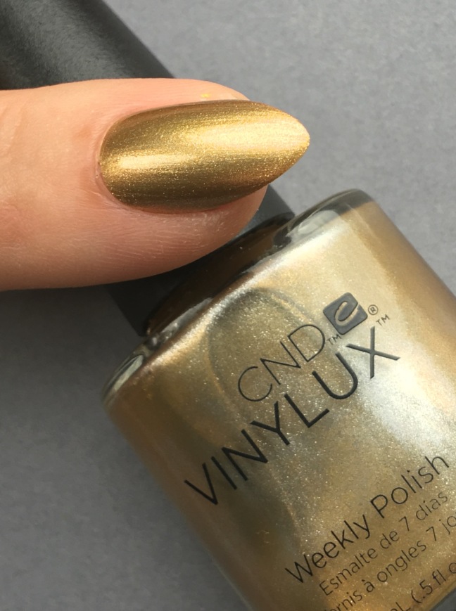Brass Button VINYLUX from CND Craft Culture Collection by Fee Wallace