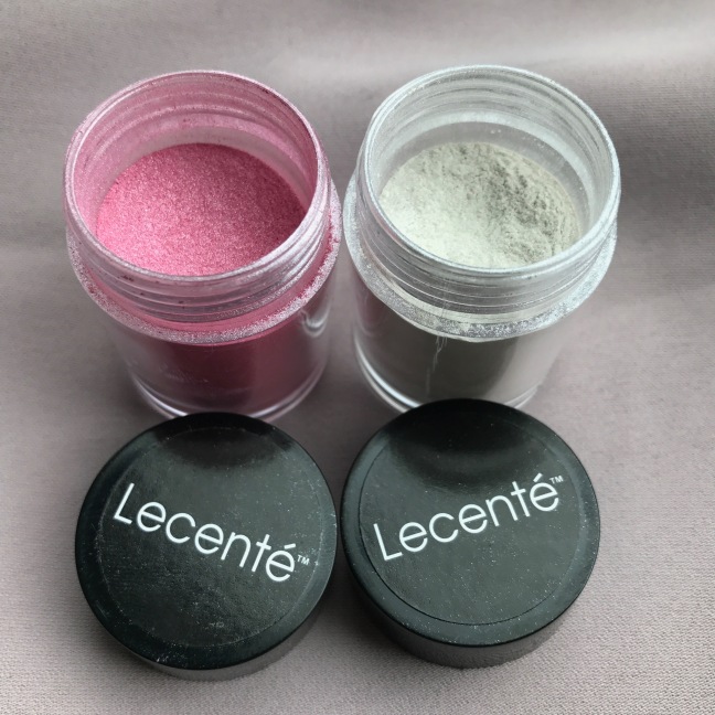 Lecente Ombre Powders Pink Ombre Powder White Ombre Powder by Fee Wallace