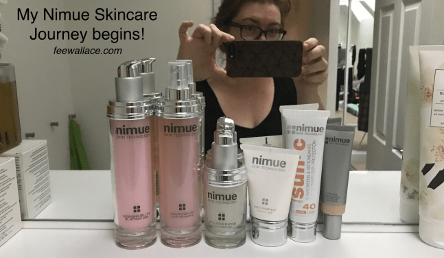 Product shot of Nimue Skin Technology on Fee Wallace blog