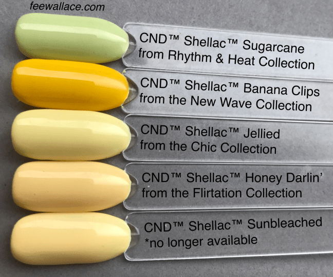 jellied cnd shellac color comparison by fee wallace