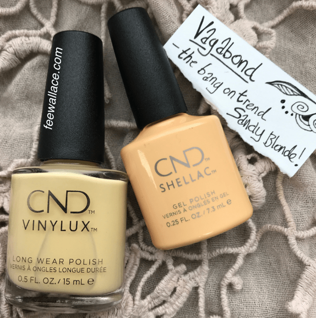 cnd vagabond from boho spirit the collection shellac and vinylux by fee wallace