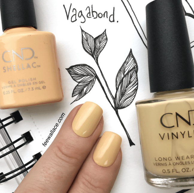 Vagabond Shellac and Vinylux CND BOHO SPIRIT collection by Fee wallace