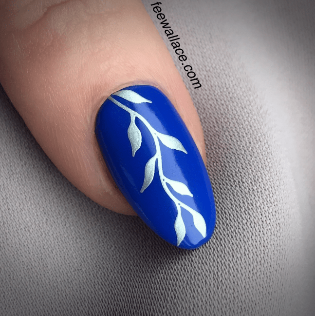 shellac blue eyeshadow with stamping nail art creative play yours loves fee artful aperture stamping plate by fee wallace