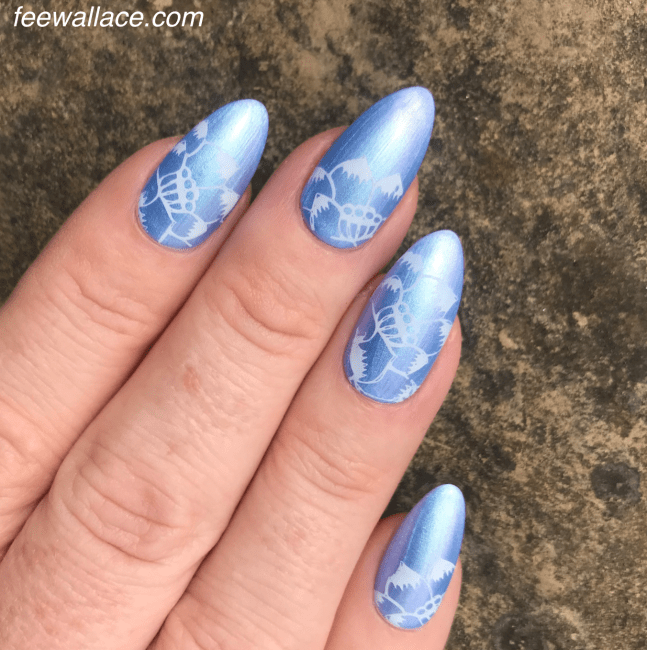 sisterhood light elegance buttercream with stamping by fee wallace from year of the woman