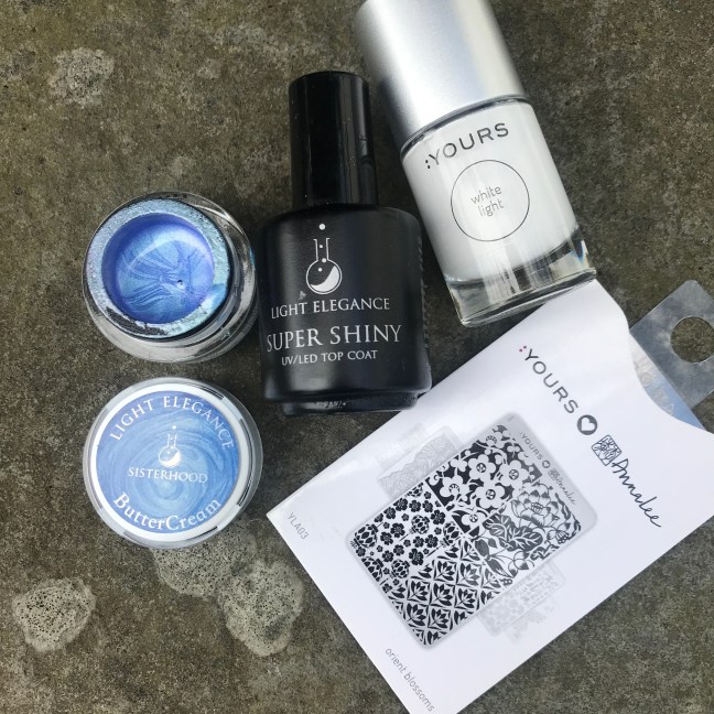 light elegance sisterhood buttercream yours stamping nail art products by fee wallace