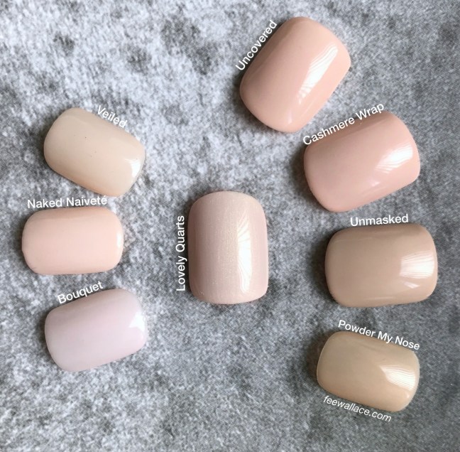 shellac cnd lovely quartz swatch comparison by fee wallace