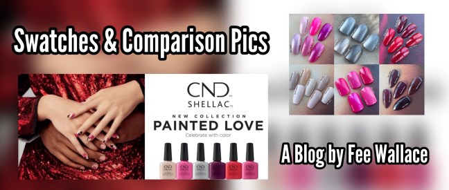 banner for Fee Wallace CND Painted Love Blog
